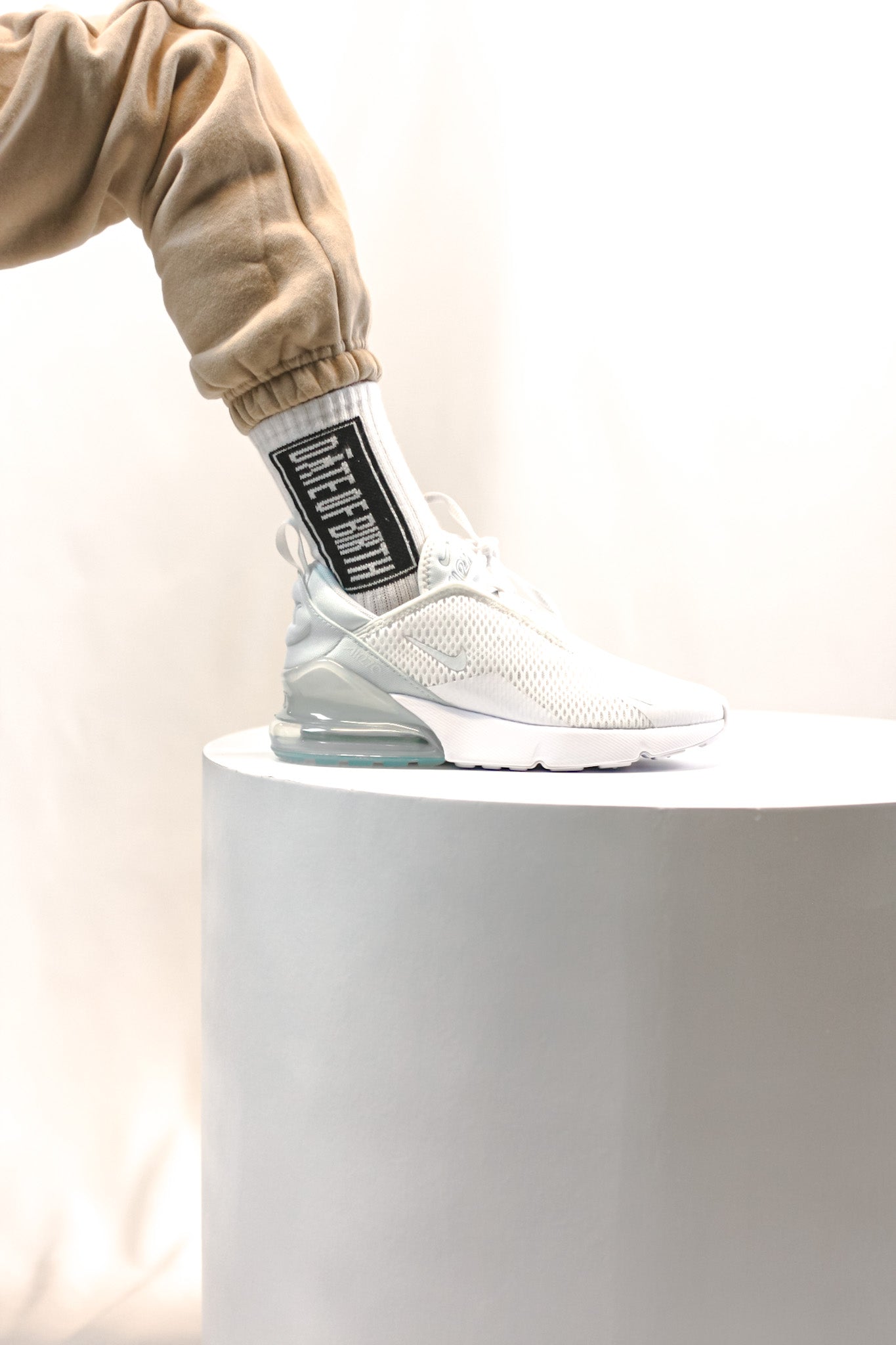 Block Logo Crew Socks - 2 PACK