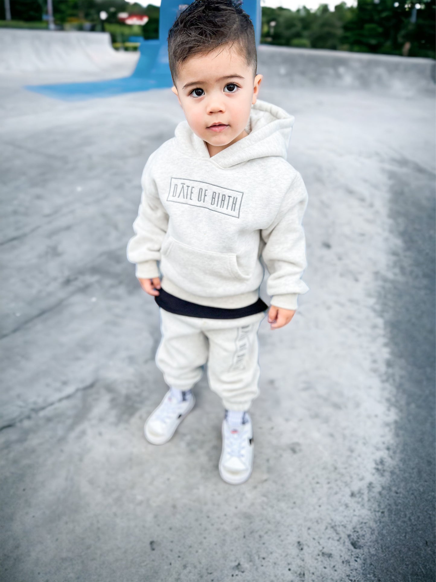 Foundation Tracksuit Set - OATMEAL – Date Of Birth Clothing