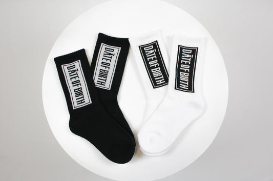 Block Logo Crew Sock