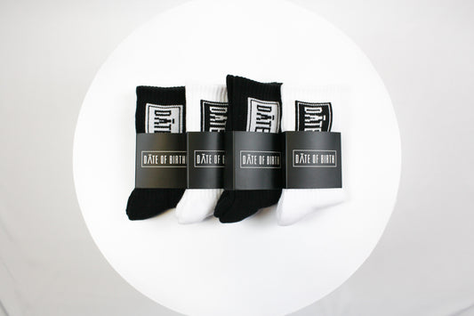 Block Logo Crew Sock